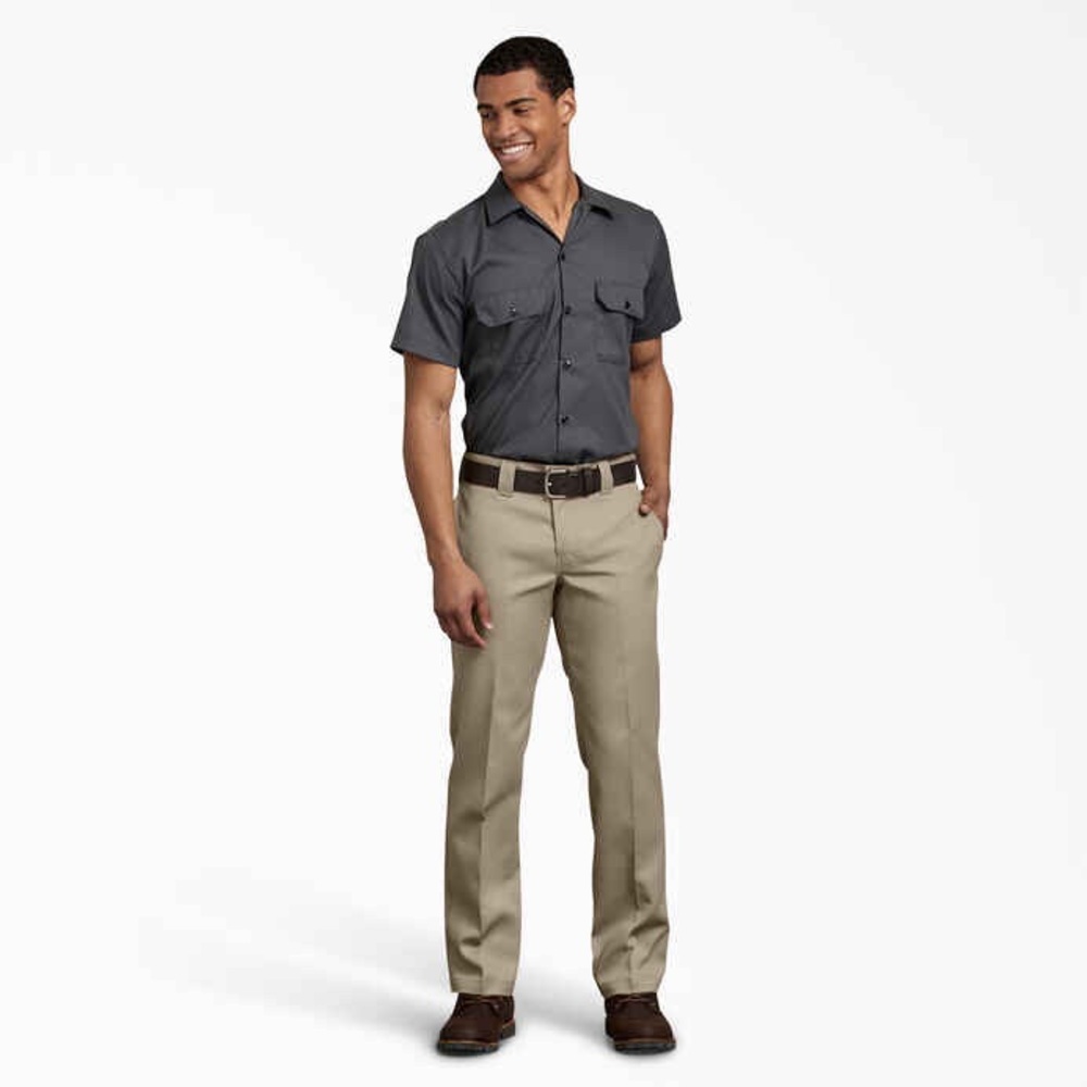 FLEX Slim Fit Work Pants - Sand 32x34